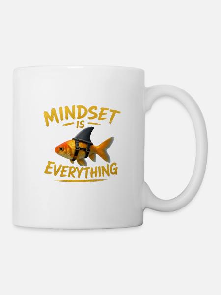 Mindset Goldfish Harness - Mug - white