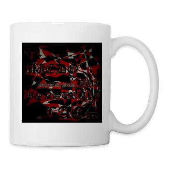 El_miedo_mueve_al_odio_que_construye_el_caos_Lo - Tasse - Weiß - Rechts