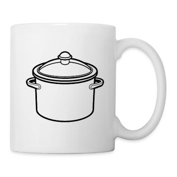 Cooking pot - Mug - white - Right
