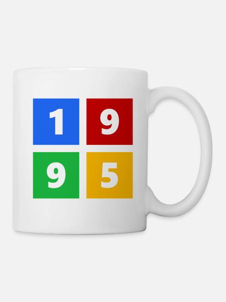 1995 - Mug blanc - blanc
