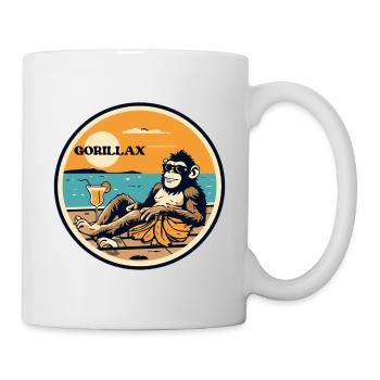 Gorillax - Le Refroidisseur de Gorilles - Mug blanc - blanc - Droite