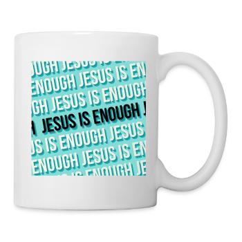 Jésus est assez l’art chrétien à motifs - Mug blanc - blanc - Droite