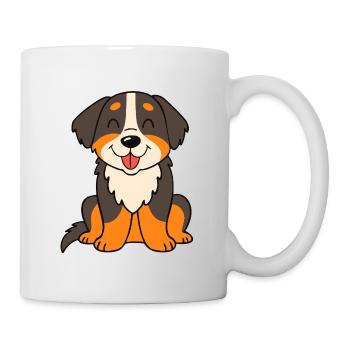 Le Chien de montagne bernois (bande dessinée) - Mug blanc - blanc - Droite