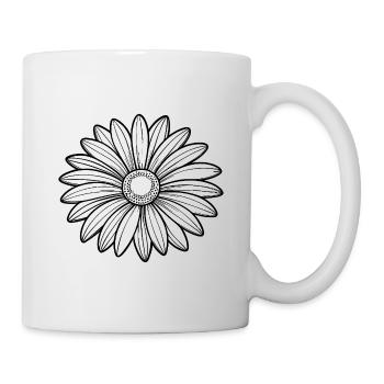 Daisy Flower - Mug - white - Right