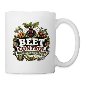 Ich habe die volle Beet Control - Grüner Daumen - Tasse - Weiß - Rechts