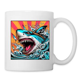 Shark - Mug - white - Right