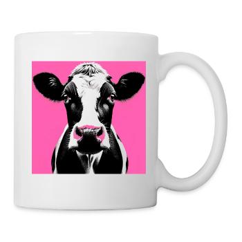 vache - Mug blanc - blanc - Droite