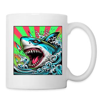 Shark - Mug - white - Right