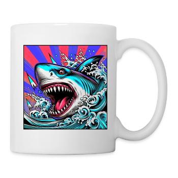 Shark - Mug - white - Right