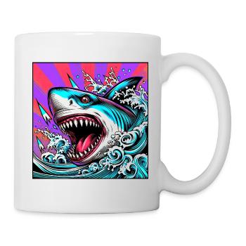 Shark - Mug - white - Right