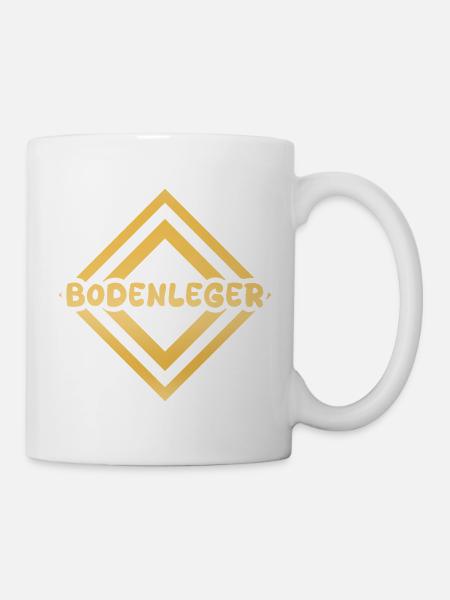 Berufung Bodenleger - Tasse - Weiß