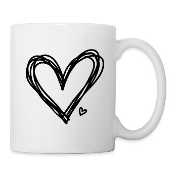 Heart - Mug - white - Right