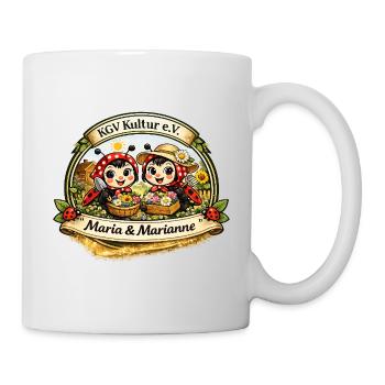 KGV Gartenfreunde Maria Marianne - Tasse - Weiß - Rechts