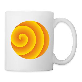 Golden Hour Spiral Vibe - Mug - white - Right