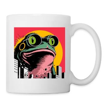 Frog Popart City - Mug - white - Right
