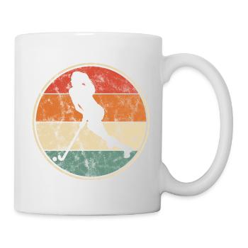Hockey sur gazon Hockey Salle Vintage Féminin - Mug blanc - blanc - Droite