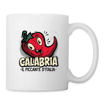 Calabria Chili Charme - Tasse - Weiß - Rechts