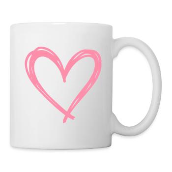 Heart - Mug - white - Right