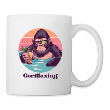 Gorillaxing Chiller Monkey Cocktail Sunset - Mug - white - Right