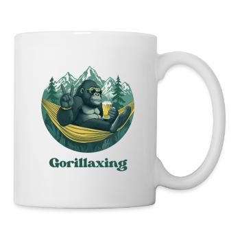 Hammock Chiller Gorilla (Hammock / Mountains) - Mug - white - Right