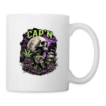 Captain Kush Night Sea | SailorsYarn by Cap ́nKush - Mug - white - Right