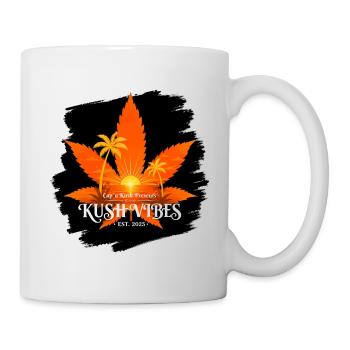 Kush Vibes | Sailorsyarn par Cap ́nKush - Mug blanc - blanc - Droite