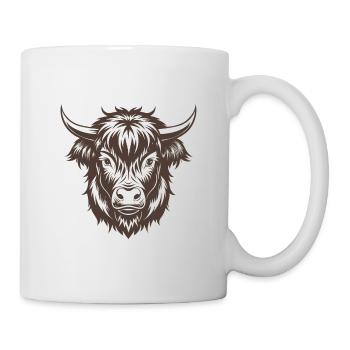 Highland Cow - Mug - white - Right