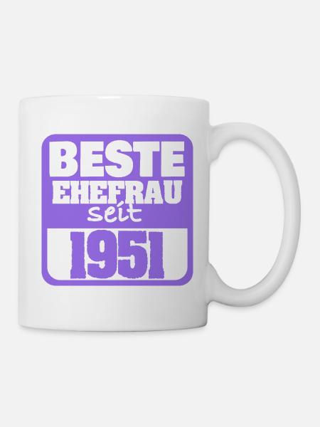 Verliebt 1951 - Tasse - Weiß
