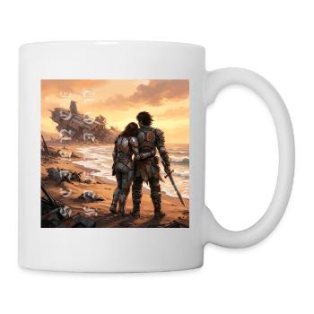 Science-fiction fantasy romance - Mug blanc - blanc - Droite