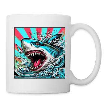 Shark - Mug - white - Right