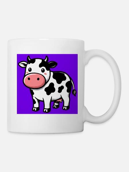 Kuh - Tasse - Weiß