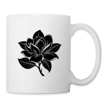 Magnolia - Mug blanc - blanc - Droite