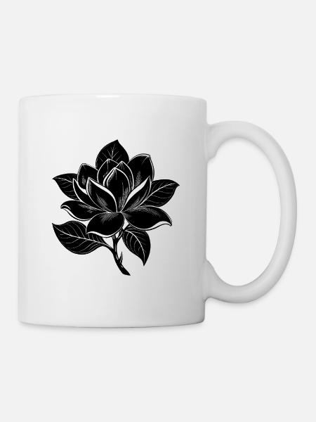 Magnolia - Tasse - Weiß