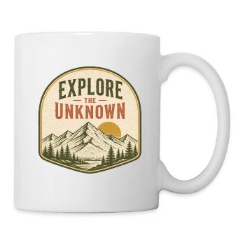 Explorer l’inconnu - Mug blanc - blanc - Droite