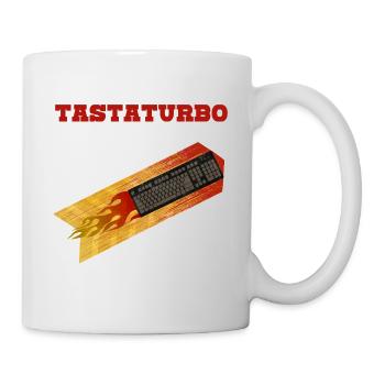 Tasta Turbo Tech Humor - Tasse - Weiß - Rechts