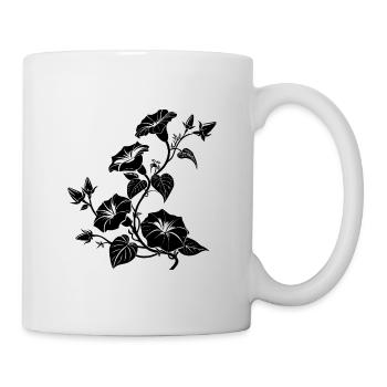 Vigne Morning Glory - Mug blanc - blanc - Droite