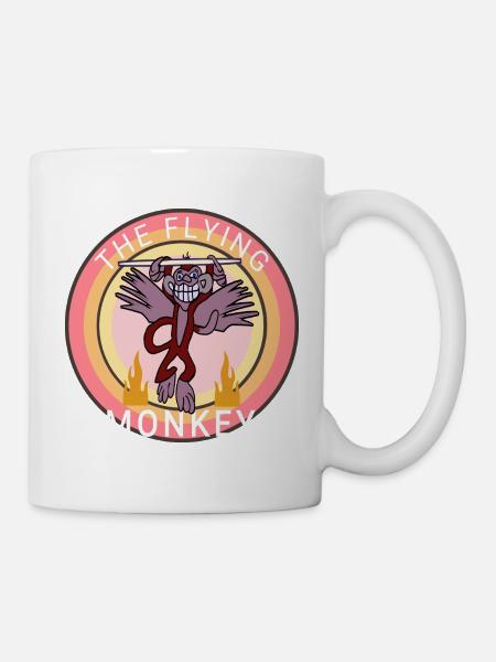 Affe kawaii style  - Tasse - Weiß