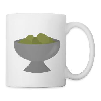 Olive Bowl Minimalist - Mug - white - Right