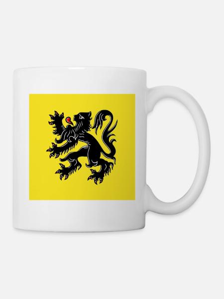 Zeig deine Farben – Flandern - Tasse - Weiß