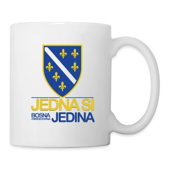 Jedna si Jedina Bosna i Hercegovina - Tasse - Weiß - Rechts