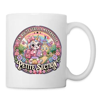 Licorne Maternelle Petite Section Fille - Mug blanc - blanc - Droite