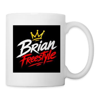 Brian Freestyle Crown - Mug - white - Right