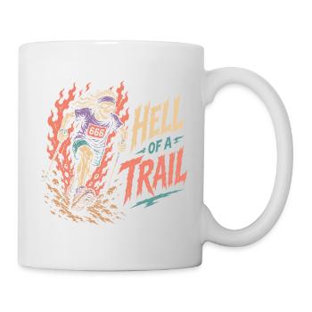 Course sur sentier - Un sacré sentier - Mug blanc - blanc - Droite