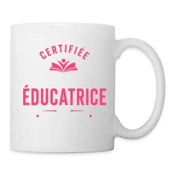 Meilleure Éducatrice du Monde - Mug blanc - blanc - Droite