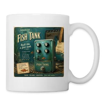 Effets de guitare imaginaires #41 – L’aquarium - Mug blanc - blanc - Droite