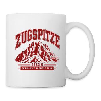 Zugspitze Germany Highest Peak Vintage Mountain - Mug - white - Right