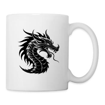 Oriental Dragon - Mug blanc - blanc - Droite