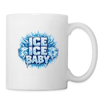 Icy T-Shirt Retro Saying Design - Mug - white - Right