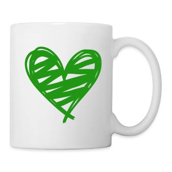 Heart - Mug - white - Right