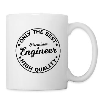 Der perfekte Ingenieur - Tasse - Weiß - Rechts